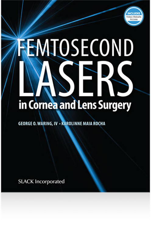 Fermtosecond Laser in cornea and lens surgery, Book Cover